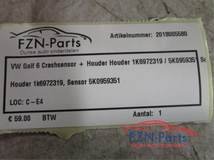Voetganger Crash sensor Volkswagen Golf (22741255)