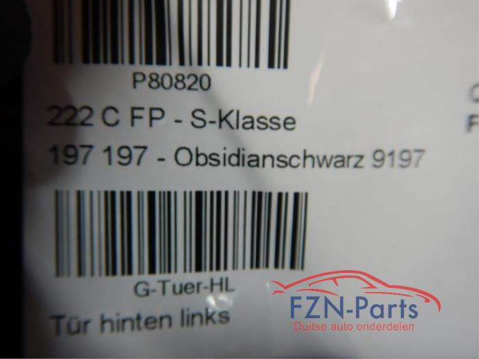 Portier 4Deurs links-achter Mercedes S-Klasse (22723590)