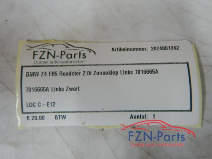 Zonneklep BMW Z4 (22727928)