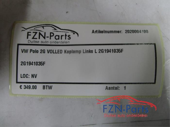 Koplamp links Volkswagen Polo (22722033)