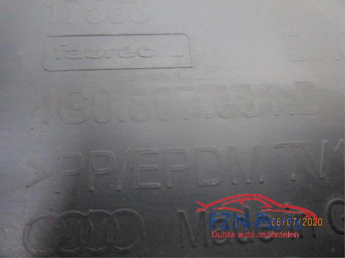 Afdekplaat diversen Audi A6 (22742659)