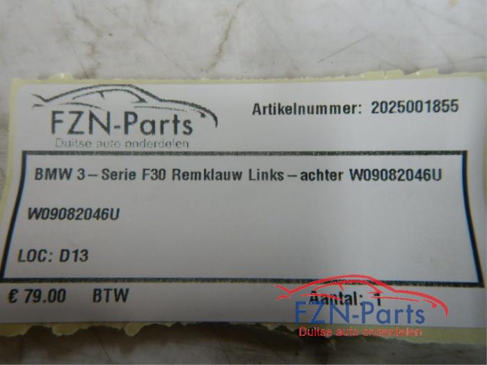 Remklauw (Tang) links-achter BMW 3-Serie (22730967)
