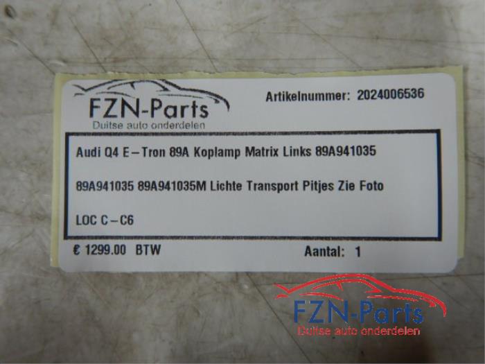 Koplamp links Audi Q4 (22721438)