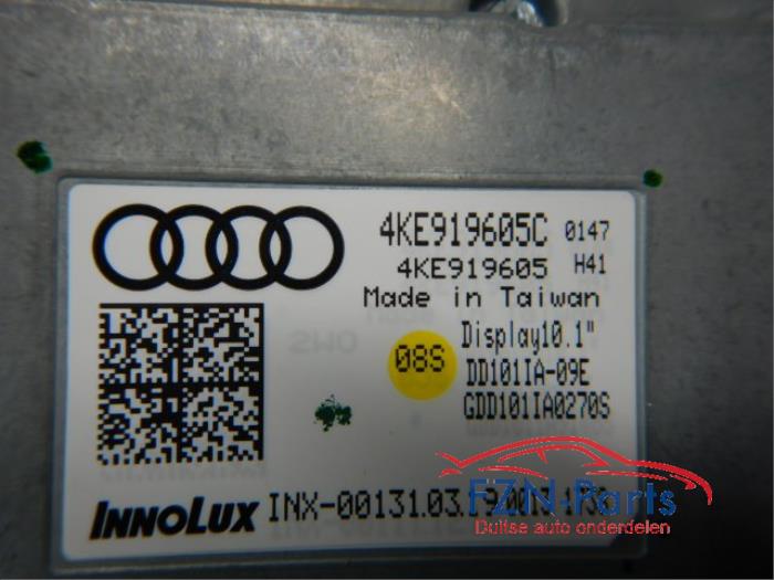 Audi E-Tron 4KE Display Scherm Navigatie