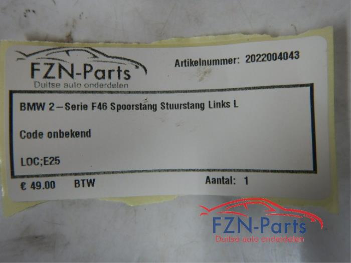 Spoorstang links BMW 2-Serie (22730261)