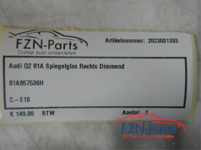 Spiegelglas rechts Audi Q2 (22726293)