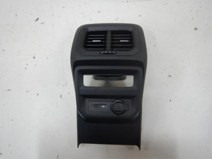 VW Tiguan 5NA Middenconsole Armsteun Achterkant
