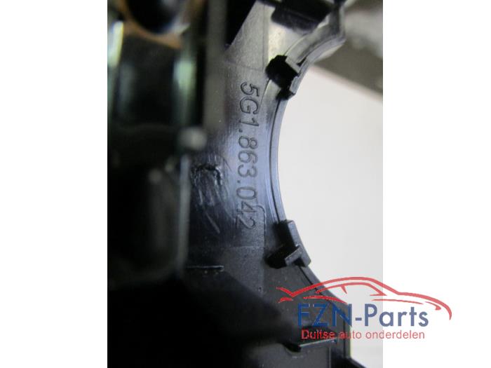 VW Golf 7 Inleg Climate Control Carbon Dashboard