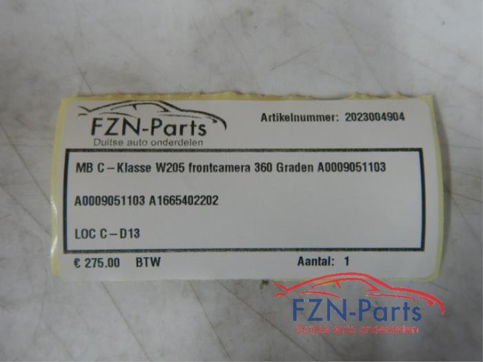 Mercede-Benz C-Klasse W205 frontcamera 360 Graden