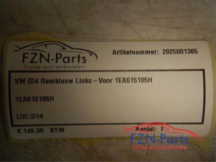 VW ID4 Remklauw Links-voor