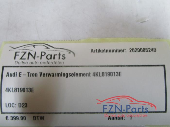 Verwarmingsschakelaar Achterruit Audi E-Tron (22739821)