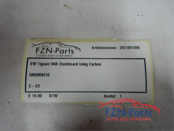 Dashboard deel Volkswagen Tiguan (22743567)