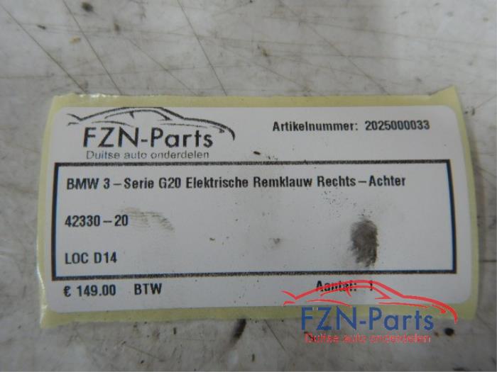 Remklauw (Tang) rechts-achter BMW 3-Serie (22731056)