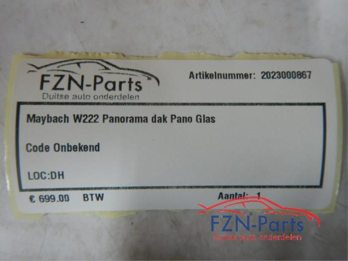 Schuifdak Glas Mercedes Diversen (22729931)
