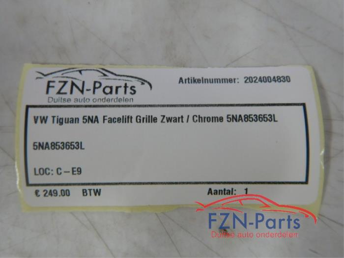 Grille Volkswagen Tiguan (22726744)