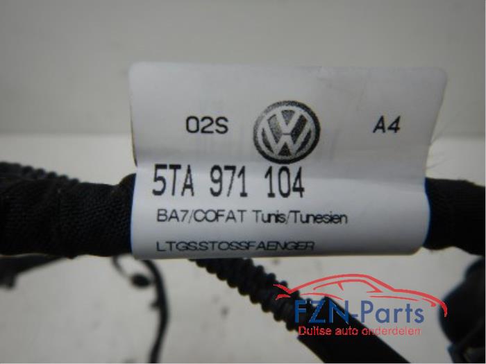 VW Touran 5TA 4PDC kabelboom achter
