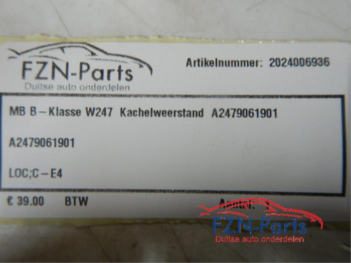 Standkachel Mercedes B-Klasse (22739041)