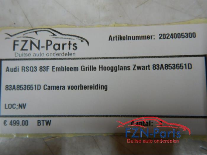 Embleem Audi RSQ3 (22726683)