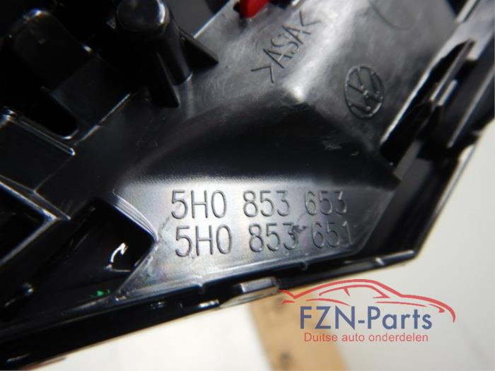 VW Golf 8 GTI Grille Hoogglans Zwart ACC