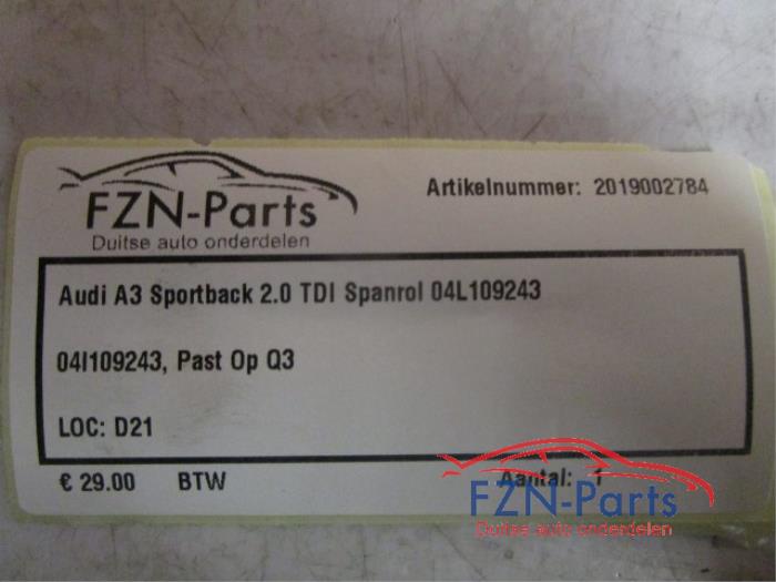 Spanrol Distributieriem Audi A3 (22742354)