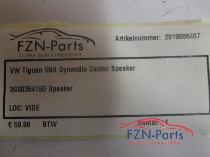 VW Tiguan 5NA Dynaudio Center Speaker