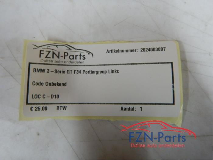 Portiergreep 4Deurs rechts-voor BMW 3-Serie (22741570)