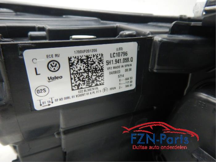 VW Golf 8 GTI Koplamp IQ LED Links