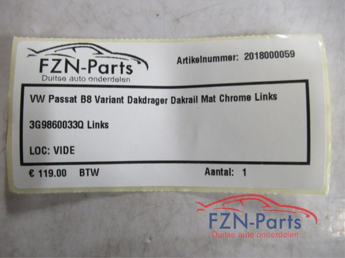 Dakrail links Volkswagen Passat (22733649)