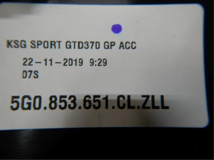 Grille Volkswagen Golf (22726643)