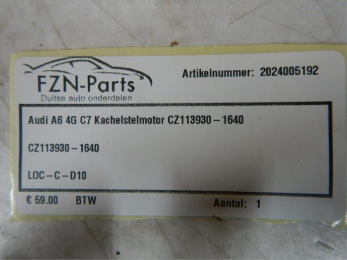 Kachel Ventilatiemotor Audi A6 (22743789)