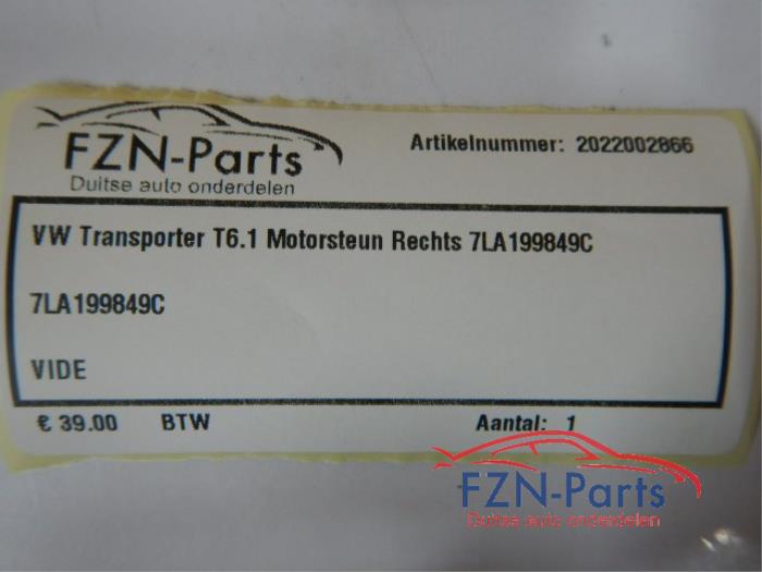 VW Transporter T6.1 Motorsteun Rechts