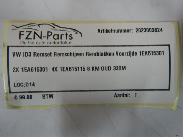 Diversen Volkswagen Diversen (22744734)