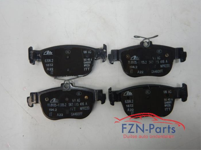 Remblok achter Volkswagen Golf (22741001)