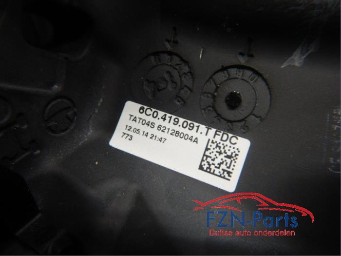 VW Polo 6C Stuur Leer Leder Geperforeerd