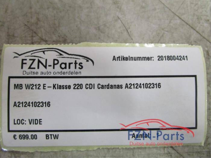 Tussenas Mercedes E-Klasse (22742199)