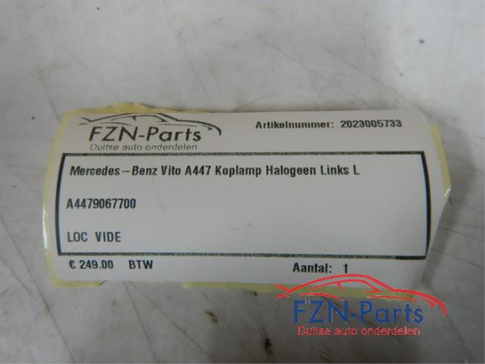 Koplamp links Mercedes Vito (22722042)