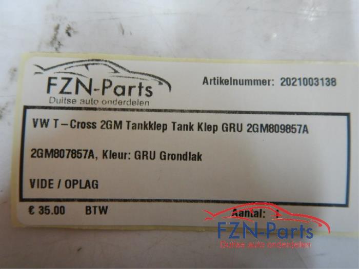 Tank Klep Volkswagen T-Cross (22728286)