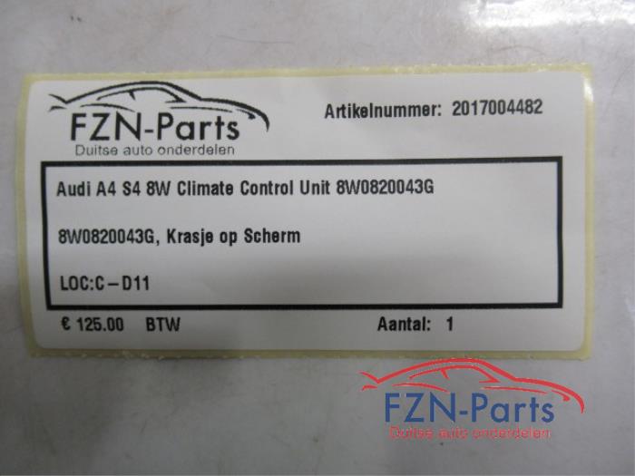 Climatronic Paneel Audi A4 (22738374)