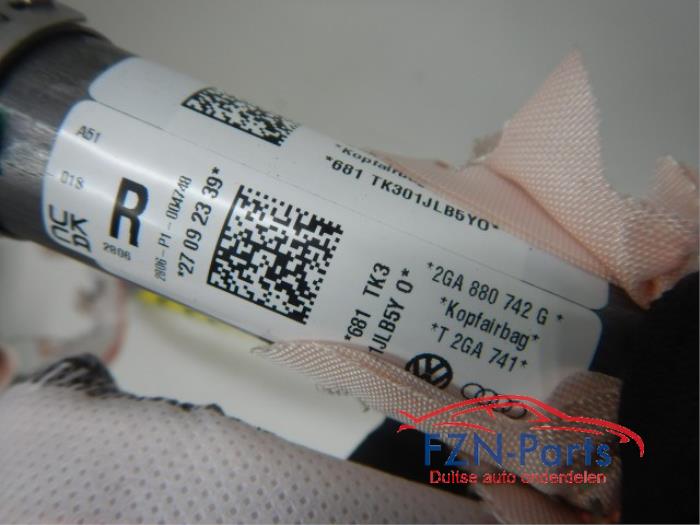 VW T-Roc 2GA Dakairbags Set L+R