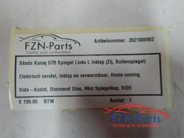Buitenspiegel links Skoda Karoq (22725359)