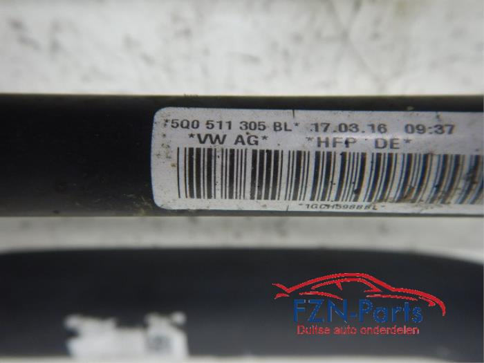 VW Golf 7 Onafhankelijke Achteras Wielophanging Subframe Achterzijde