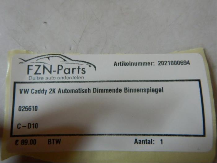Binnenspiegel Volkswagen Caddy (22726531)