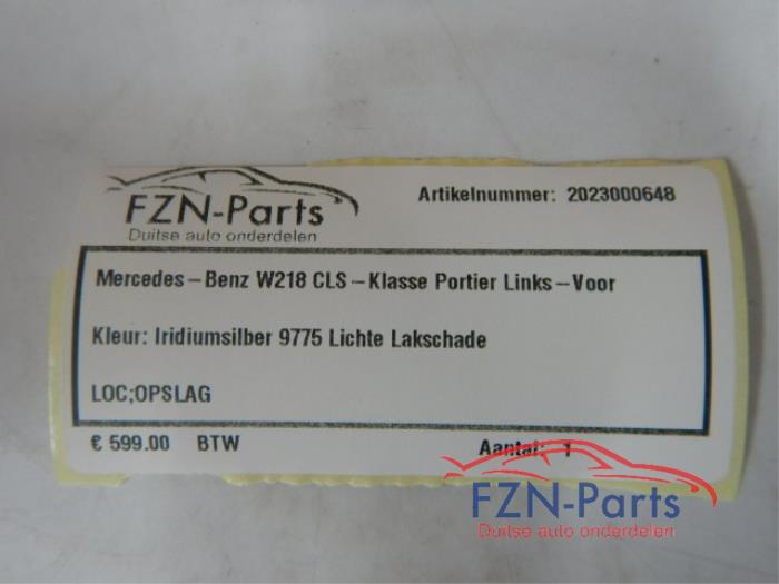 Portier 4Deurs links-voor Mercedes CLS-Klasse (22723304)