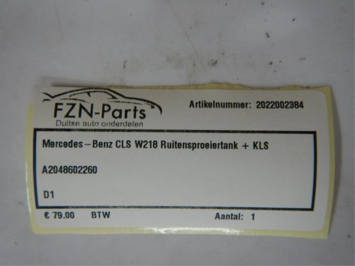 Ruitensproeiertank voor Mercedes CLS-Klasse (22742971)
