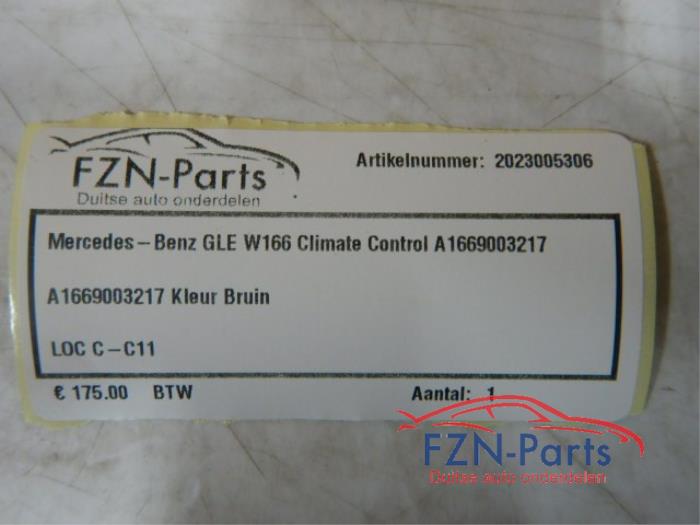 Kachel Bedieningspaneel Mercedes GLE (22736332)