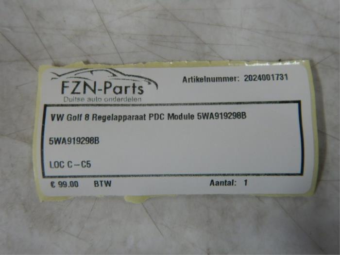 VW Golf 8 Regelapparaat PDC Module