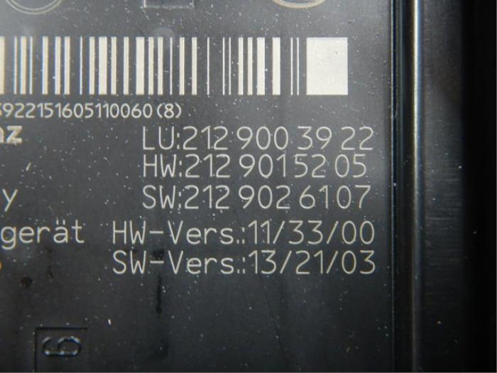 Zekeringkast Mercedes CLS-Klasse (22744404)