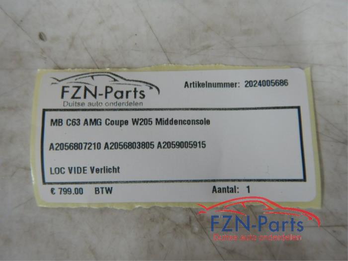 Mercedes-Benz C63 Coupe W205 Middenconsole Luchtrooster dashboard
