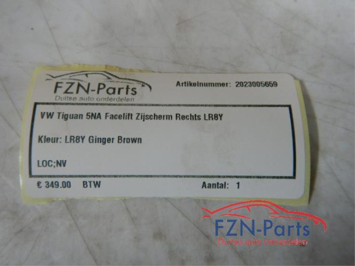 Scherm rechts-voor Volkswagen Tiguan (22724072)