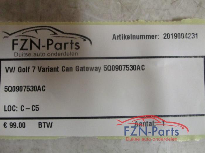 VW Golf 7 Variant Can Gateway